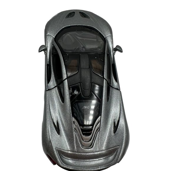 Kinsmart McLaren P1 Model Car Silver 1/36 Scale KT5393 Diecast Pull Back Action - Picture 3 of 11